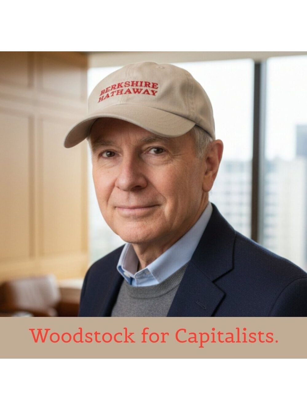 Berkshire Hathaway Annual Meeting Hat Cap Woodstock for Capitalists